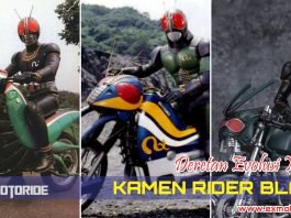 Deretan perubahan evolusi motor satria baja hitam black rx black sun