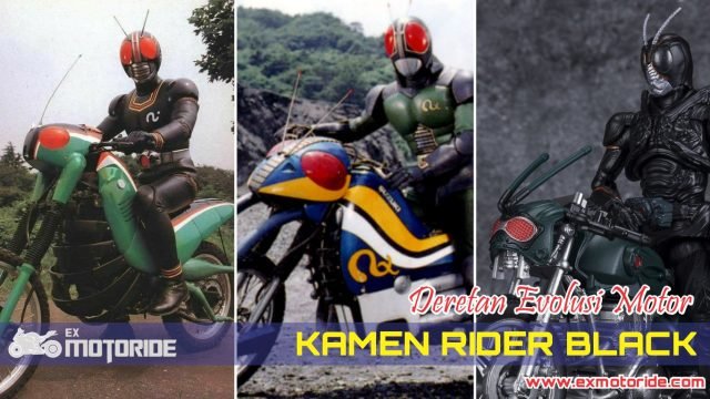Deretan perubahan evolusi motor satria baja hitam black rx black sun