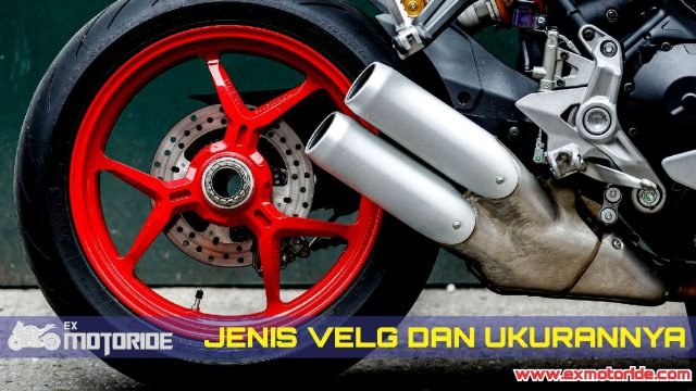 jenis velg motor dari bentuk, material hingga spesifikasu ukuran diameternya