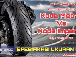 spesifikasi ukuran ban kode metrik dan imperial