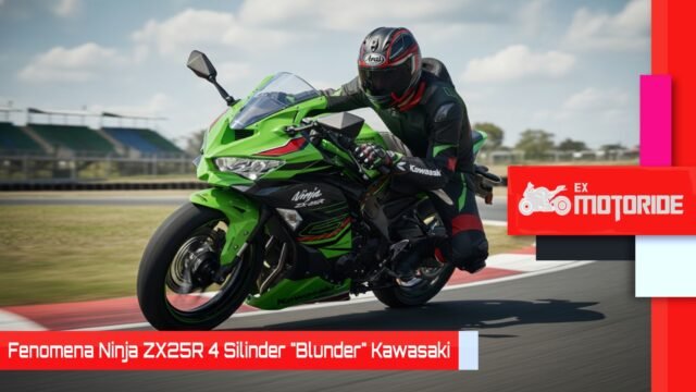 fenomena ninja zx-25r 4 silinder dari kawasaki