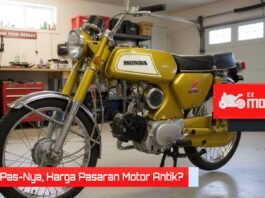 harga pasaran motor antik honda benly S110