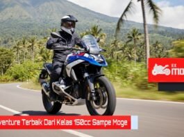 motor adventure terbaik BMW R 1300 GS