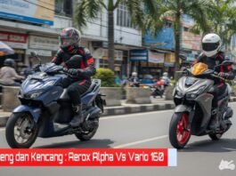 perbandingan vario 160 vs aerox dari semua aspek dan fitur