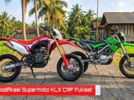 Biaya Modifikasi Supermoto KLX CRF Fullset