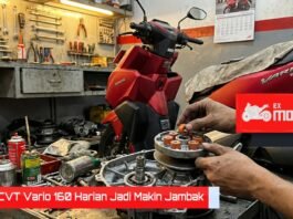 Racikan CVT Vario 160 Harian