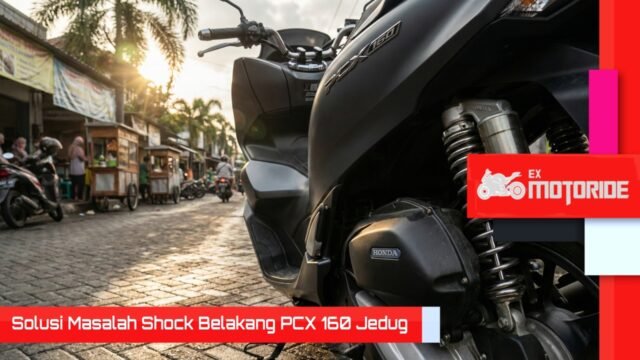solusi masalah Shock Belakang PCX 160 Jedug solusi masalah Shock Belakang PCX 160 Jedug